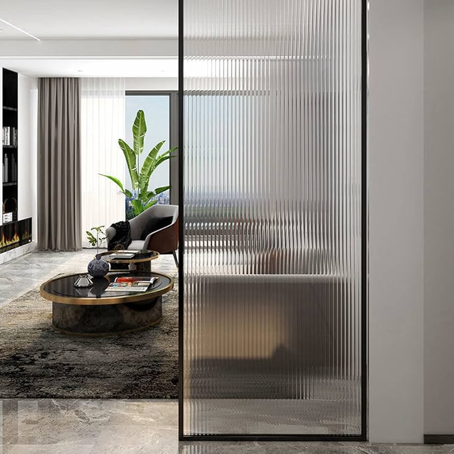 Fluted Glass Film